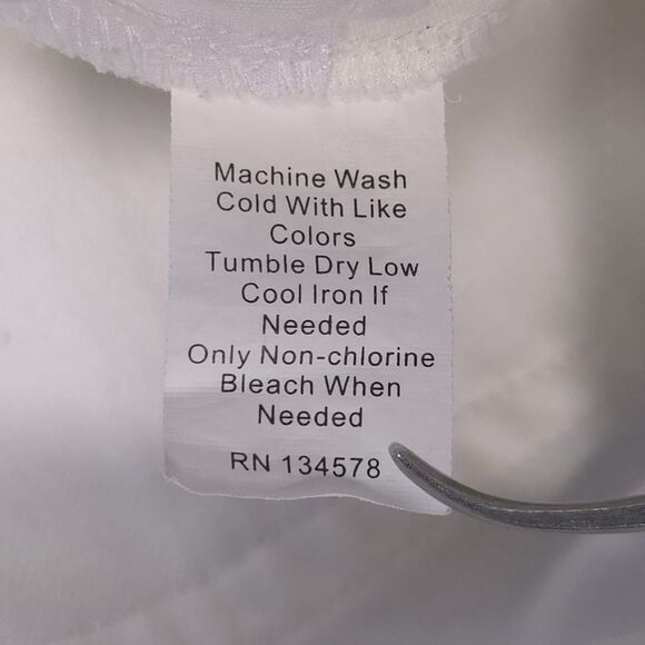 Vineyard Vines Women’s Jeans Size 8 White Stretch Cotton - Picture 11 of 11